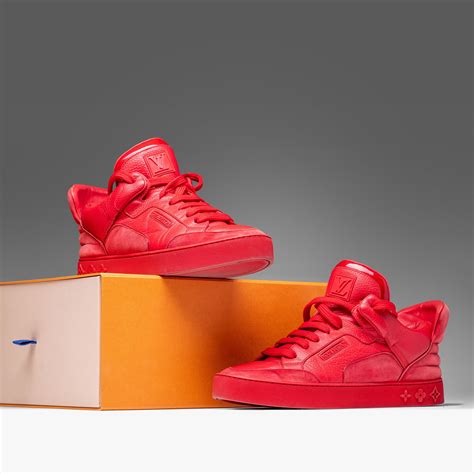 kanye west x louis vuitton don red|Louis Vuitton Kanye West tenis.